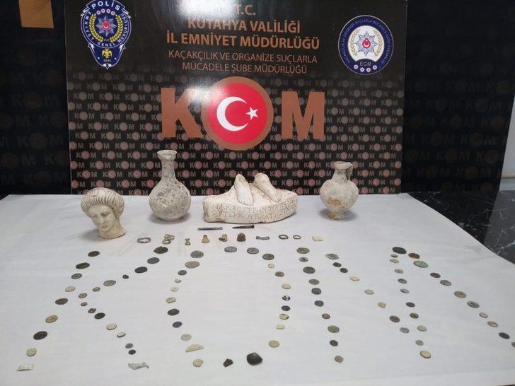 Kütahya’da tarihi eser operasyonu G3