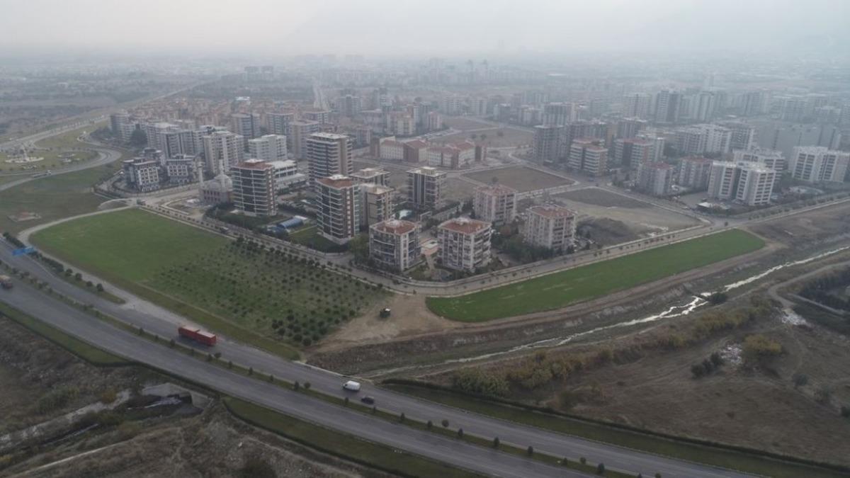 G&uuml;zelyurt&rsquo;ta 30 bin metrekarelik atıl alan peyzajla can buldu