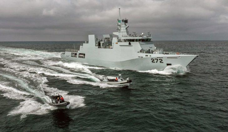 Pakistan Donanmasının ‘Tabuk’ korveti Aksaz’ı ziyaret etti G1