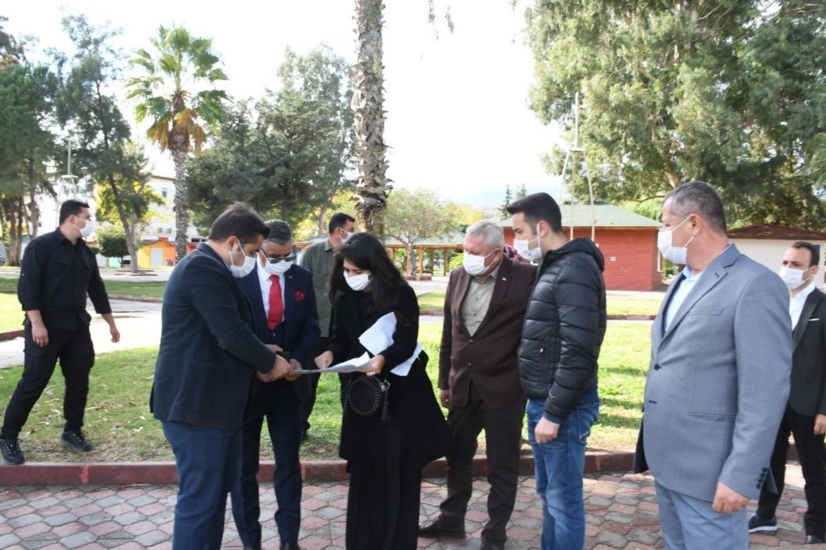 Kemer Olbia Parkı yeniden d&uuml;zenleniyor
