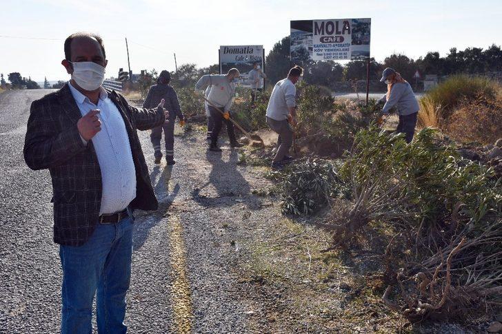 Söke’nin turizm bölgesi Doğanbey’de, atıl alanlar yeşilleniyor G1