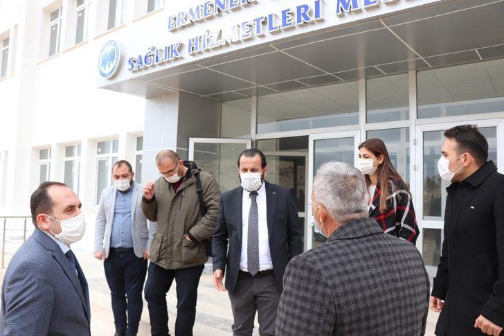 Rektör Akgül, Uysal ve Hasan Kalan Sağlık Hizmetleri MYO’yu ziyaret etti G3