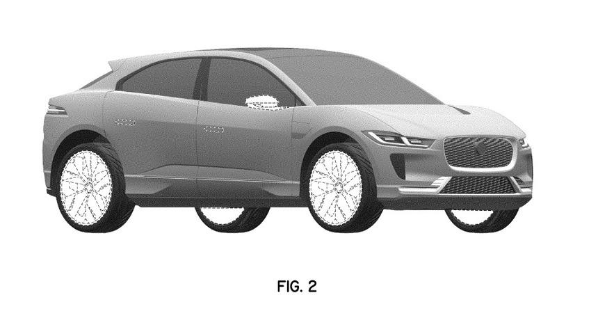 Makyajlı 2022 Jaguar I-Pace&rsquo;in patent fotoğrafları yayınlandı
