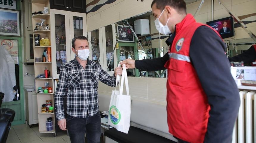 G&ouml;lbaşı Belediyesi&rsquo;nden berber ve kuaf&ouml;rlere destek