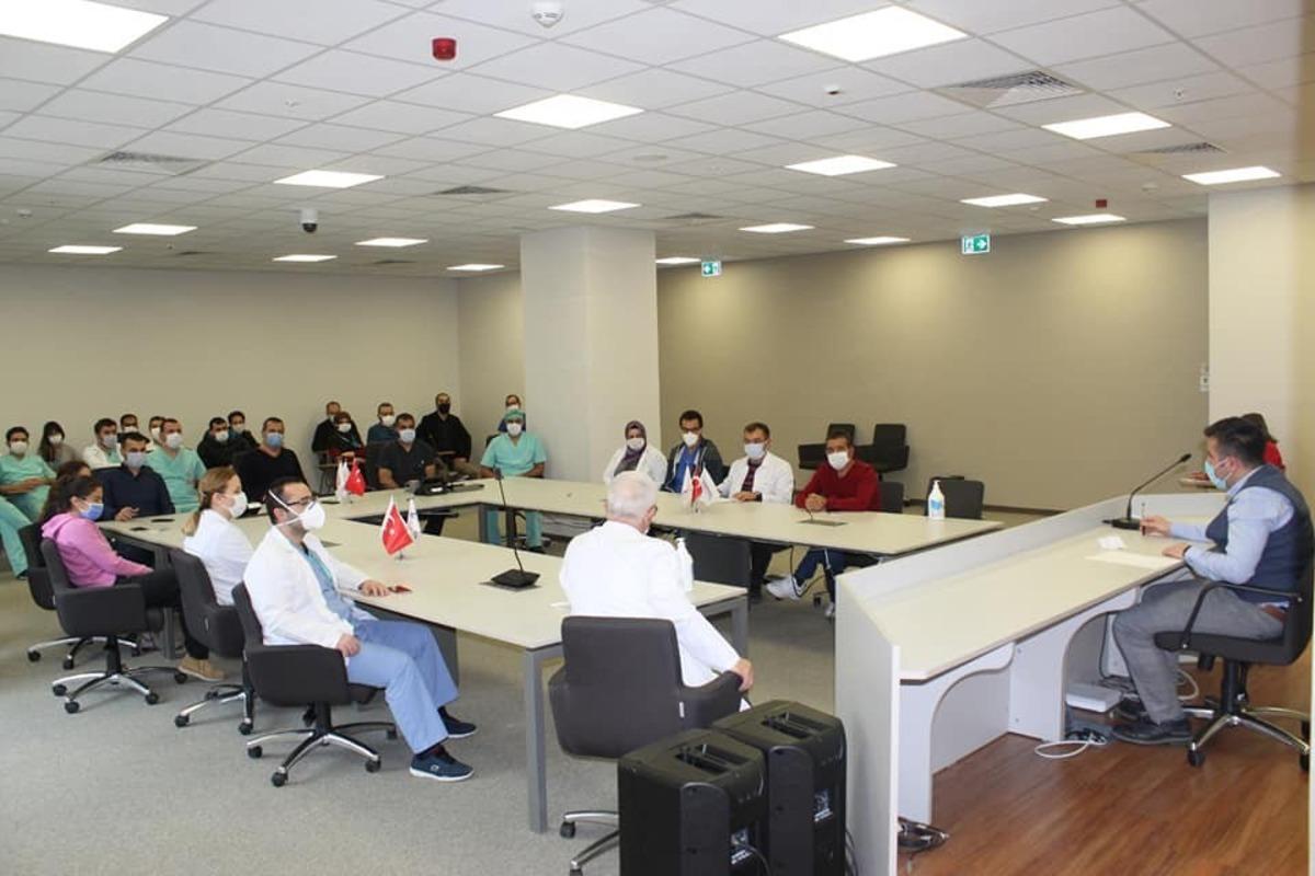 Pandemi kurul toplantısı yapıldı