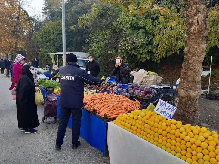 Niksar’da Pazar girişinde HES kodu denetimi G3