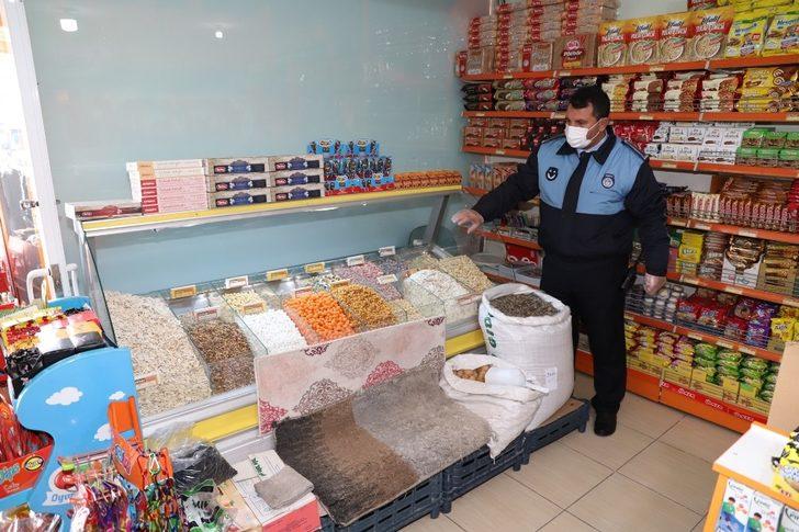 Karaköprü zabıtadan pandemi denetimi G1