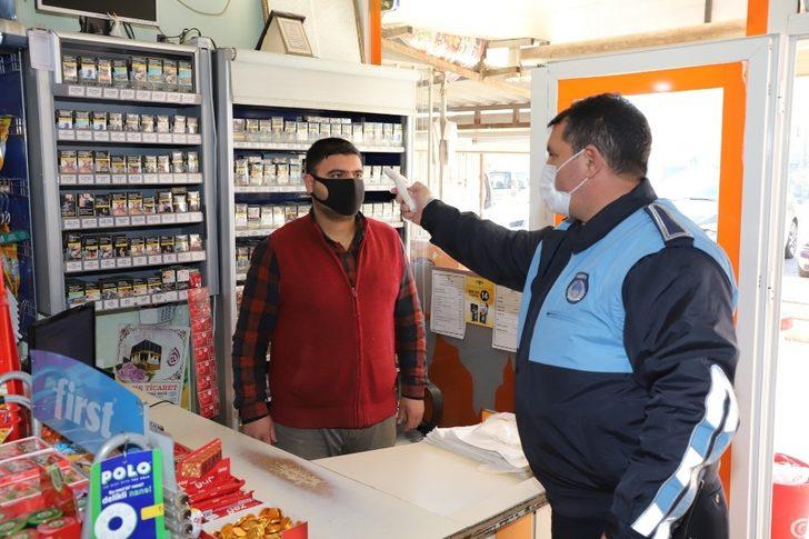 Karaköprü zabıtadan pandemi denetimi G3