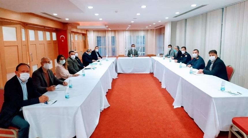 Kuşadası’nda ilçe koordinasyon toplantısı yapıldı