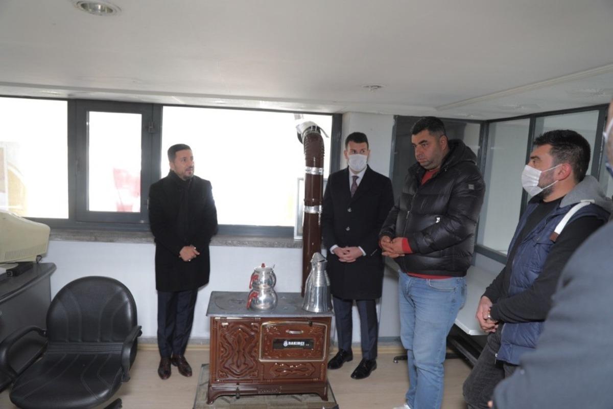 Başkan Arı sanayi esnafları ile buluştu