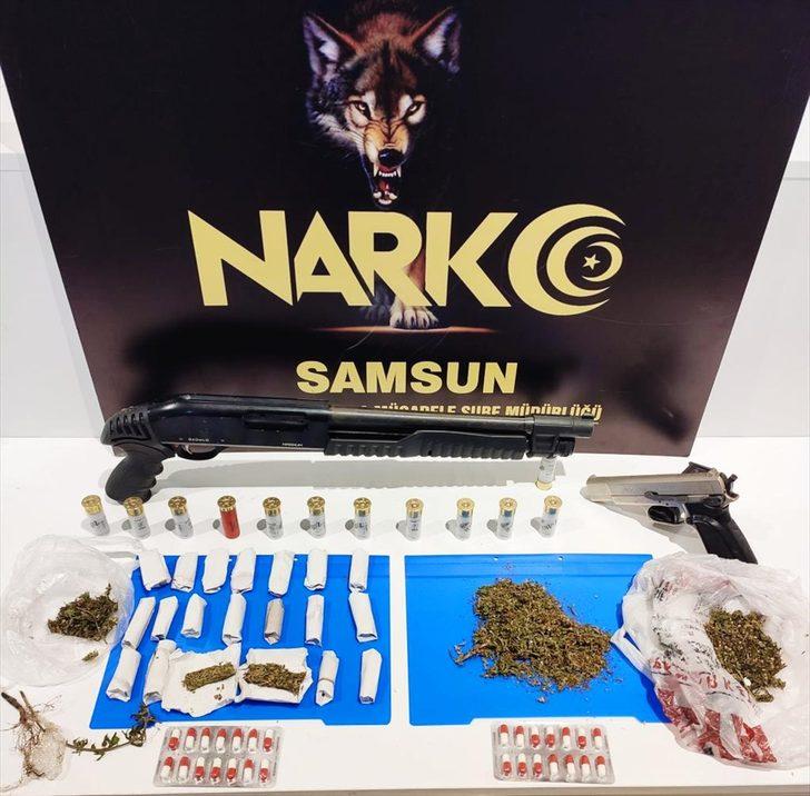 Samsun'da uyuşturucu operasyonlarında biri kadın 4 şüpheli yakalandı G1
