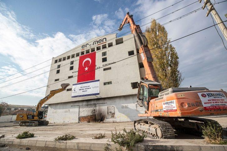 İzmir’in kalbinde kentsel dönüşüm için ilk yıkım G1