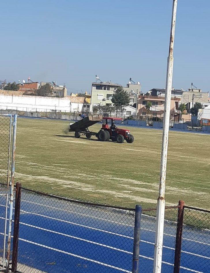 Söke Stadı’nda bakım çalışmaları tamamlandı G3