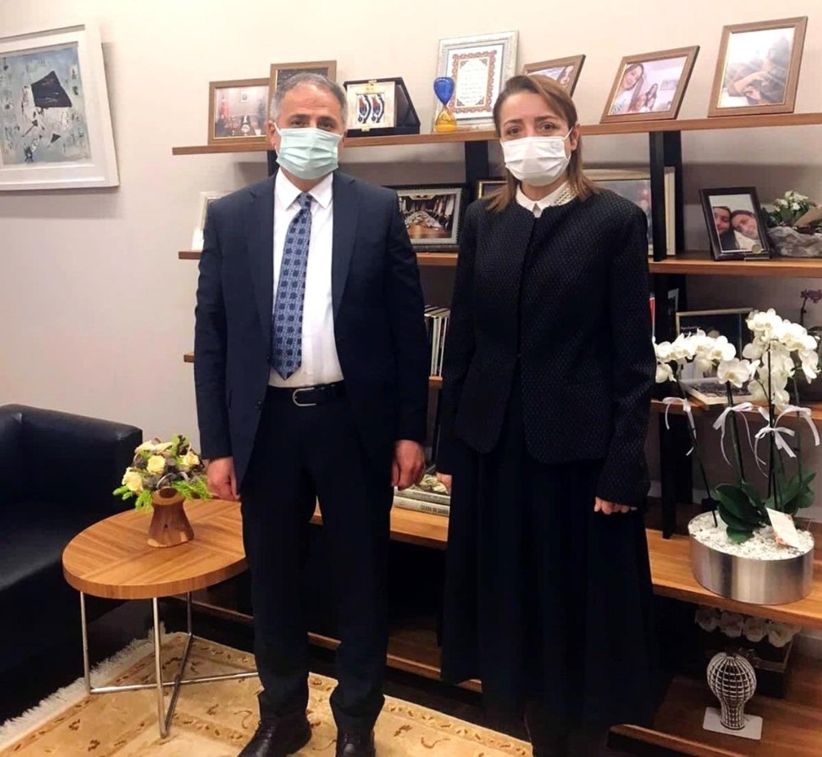 Başkan Bozkurt Başdanışman Oru&ccedil;&rsquo;u ziyaret etti