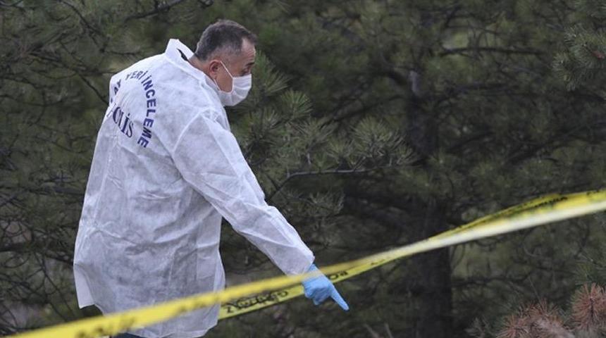 Ankara'da dağlık arazide insana ait kafatası bulundu