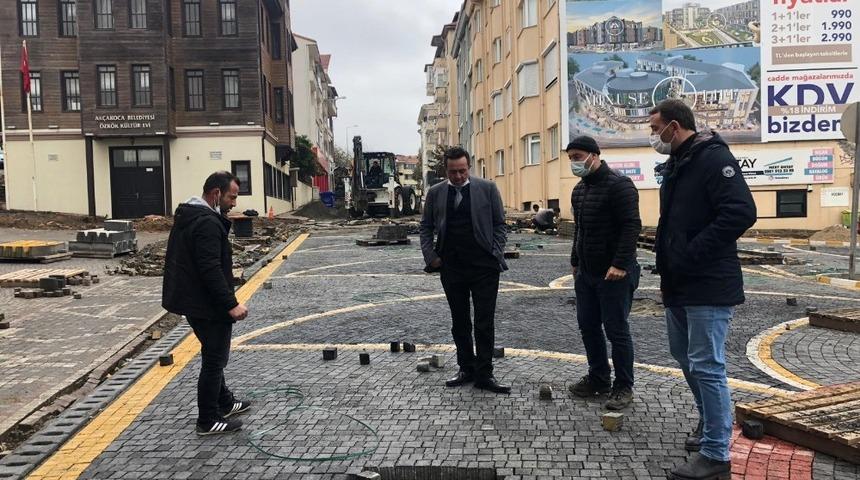 Ak&ccedil;akoca&rsquo;ya estetik g&ouml;r&uuml;n&uuml;m kazandırılıyor