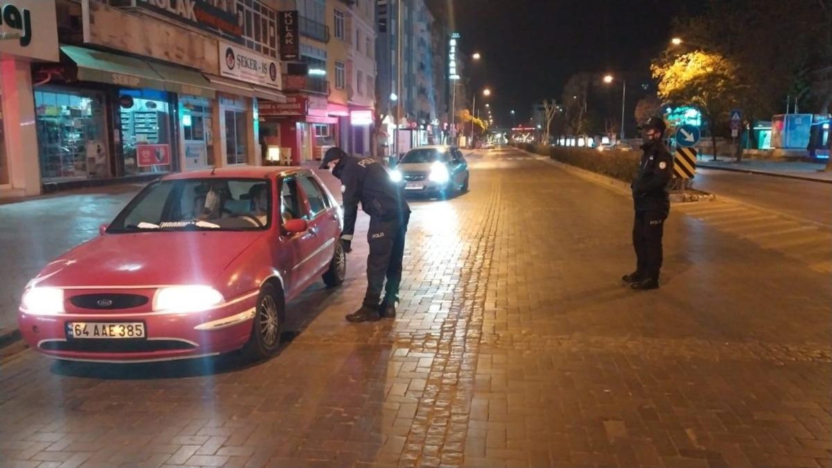 Uşak&rsquo;ta 56 saatlik sokağa &ccedil;ıkma kısıtlaması başladı