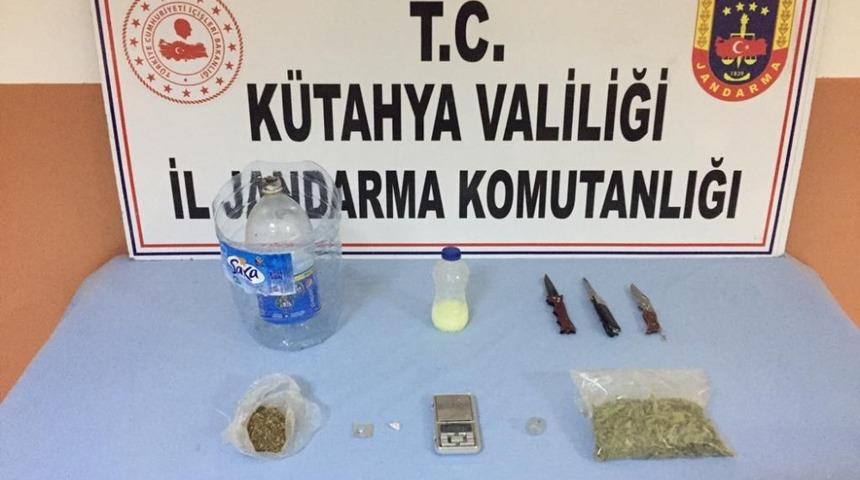 Tavşanlı&rsquo;da uyuşturucu operasyonu: 6 g&ouml;zaltı