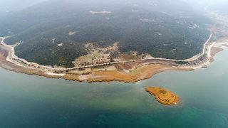 Eğirdir Gölü'nde büyük tehlike: İkiye bölünüyor