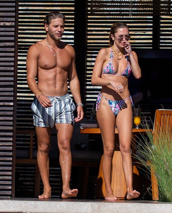 Delilah Belle Hamlin ve Eyal Booker'ın aşk tatili  G4