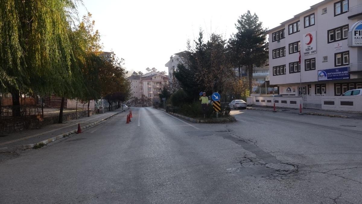 Tunceli&rsquo;de sokaklar, bomboş kaldı