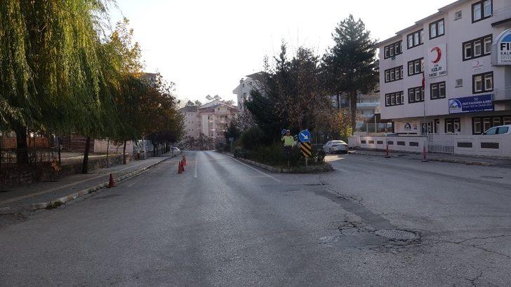 Tunceli’de sokaklar, bomboş kaldı G1