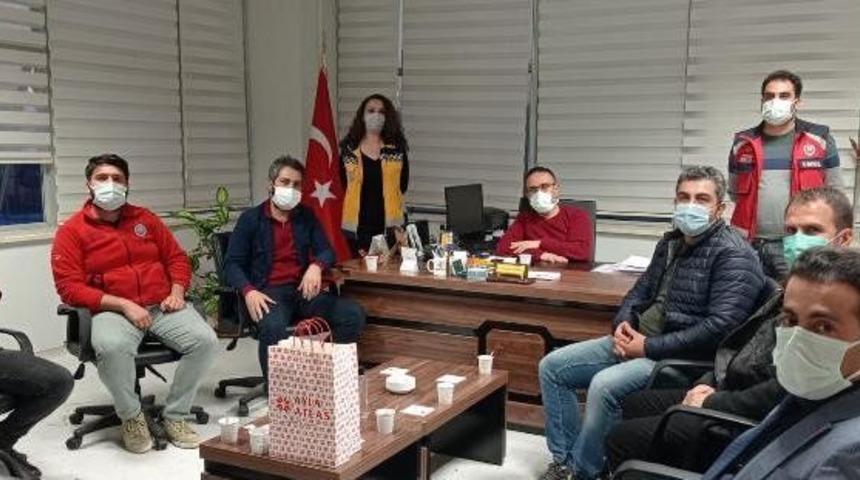 Huzur-Sen&rsquo;den 112 acil sağlık hizmetlerine ziyaret