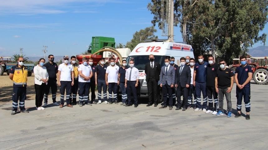 112 sağlık &ccedil;alışanlarından Aydınlılara anlamlı davet