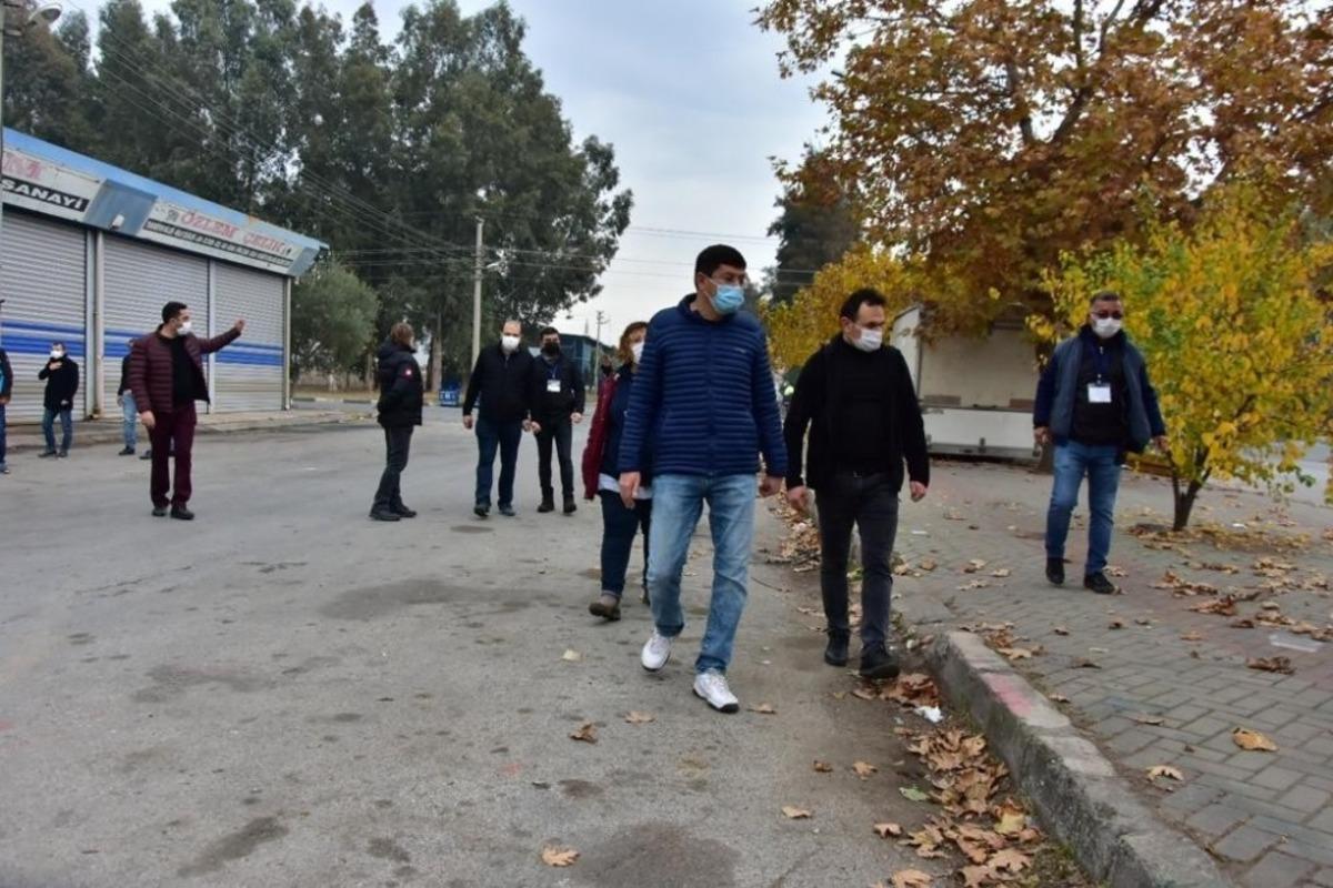 266 kişilik belediye ekibi Nazilli sanayisi i&ccedil;in seferber oldu