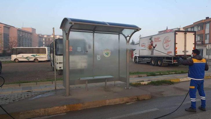 Bandırma’da her yer dezenfekte ediliyor G5