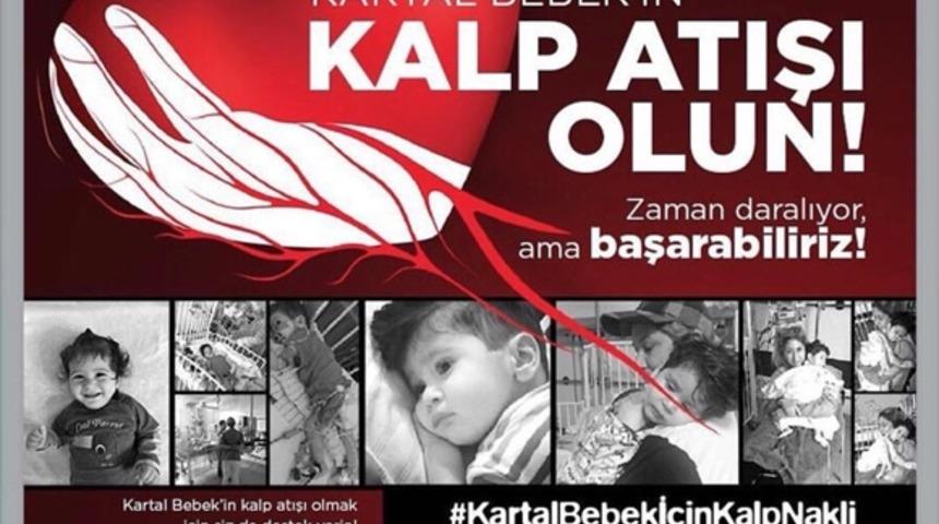 Sosyal medya tek ses oldu #KartalBebekİ&ccedil;inKalpNakli ger&ccedil;ek oldu! 