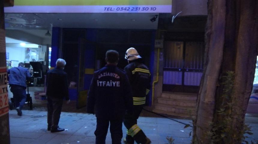 Gaziantep'te komşuların dikkati faciayı &ouml;nledi