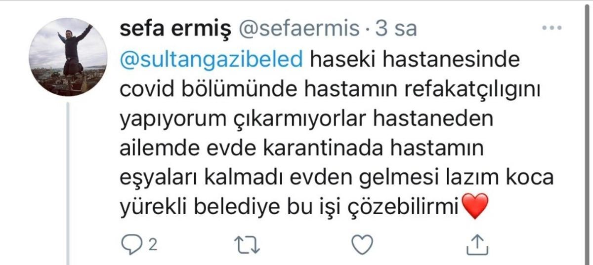 Sultangazi Belediyesi&rsquo;nden &ouml;rnek davranış