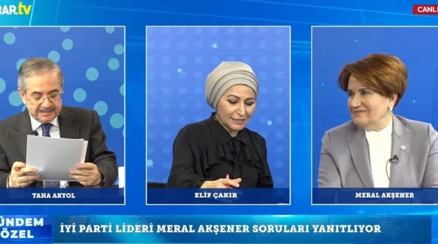 İYİ Parti Genel Başkanı Akşener: Haziranda se&ccedil;im bekliyorum