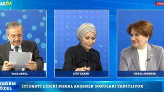 İYİ Parti Genel Başkanı Akşener: Haziranda seçim bekliyorum
