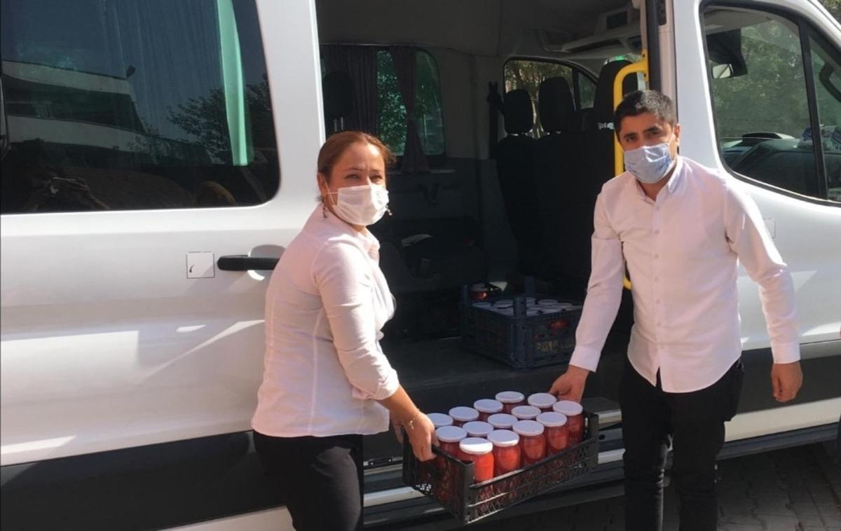 Yenişehir Belediyesi dar gelirli aileler i&ccedil;in &uuml;retime devam ediyor