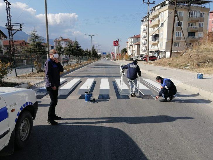 Simav Belediyesi’nden 3 boyutlu yaya geçidi çalışması G3