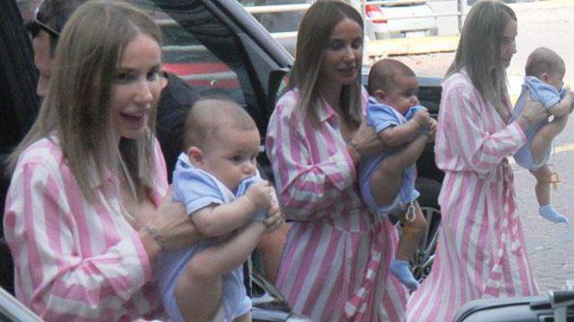 Gülşen'in oğlunu tutuş şekli görenleri şaşırttı