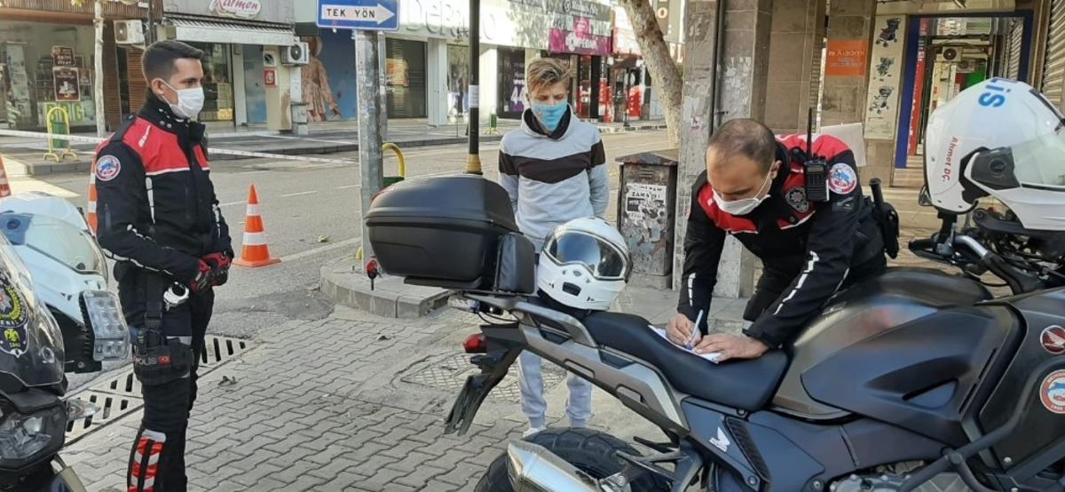 Kısıtlamaya uymayanlara cezai işlem uyguluyor