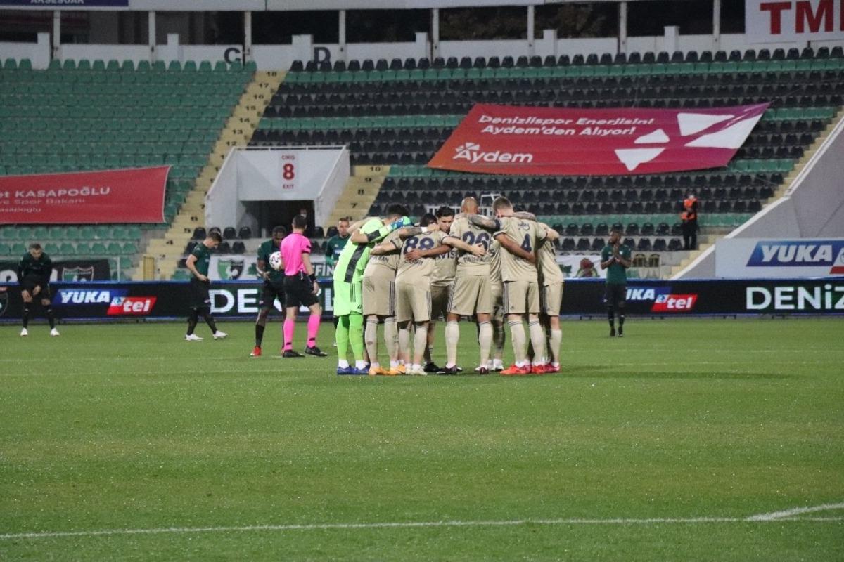 S&uuml;per Lig: Y. Denizlispor: 0 - Fenerbah&ccedil;e: 2 (Ma&ccedil; sonucu)