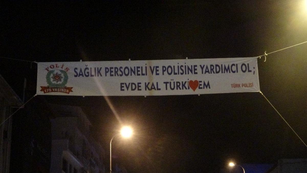 Uşak sokakları sessizliğe b&uuml;r&uuml;nd&uuml;