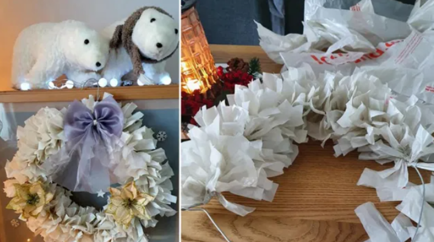 Eski plastik poşetleri sakın atmayın! Bulduğu &ccedil;&ouml;z&uuml;mle...