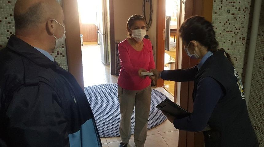 Çankaya Belediyesi 56 saatlik kısıtlama boyunca 65 yaş üstü vatandaşlara yardım etti