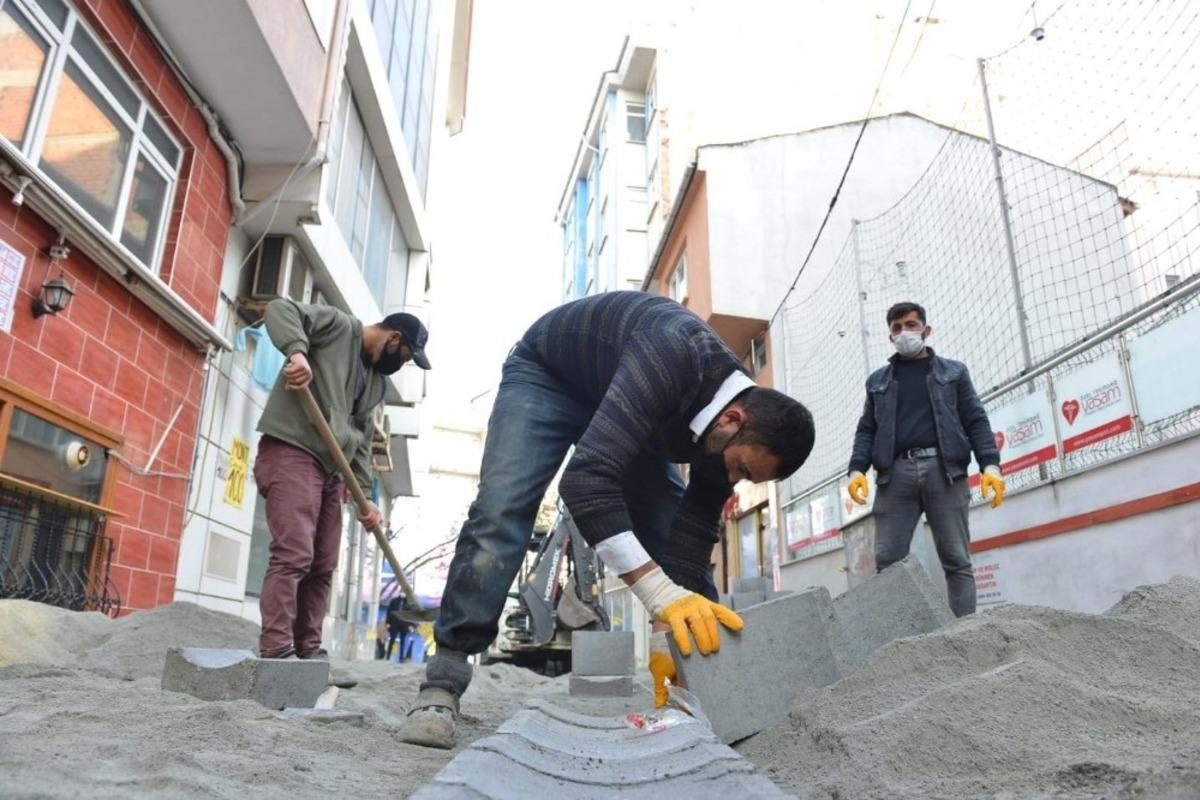 Tekirdağ&rsquo;ın sokak yolları yenileniyor