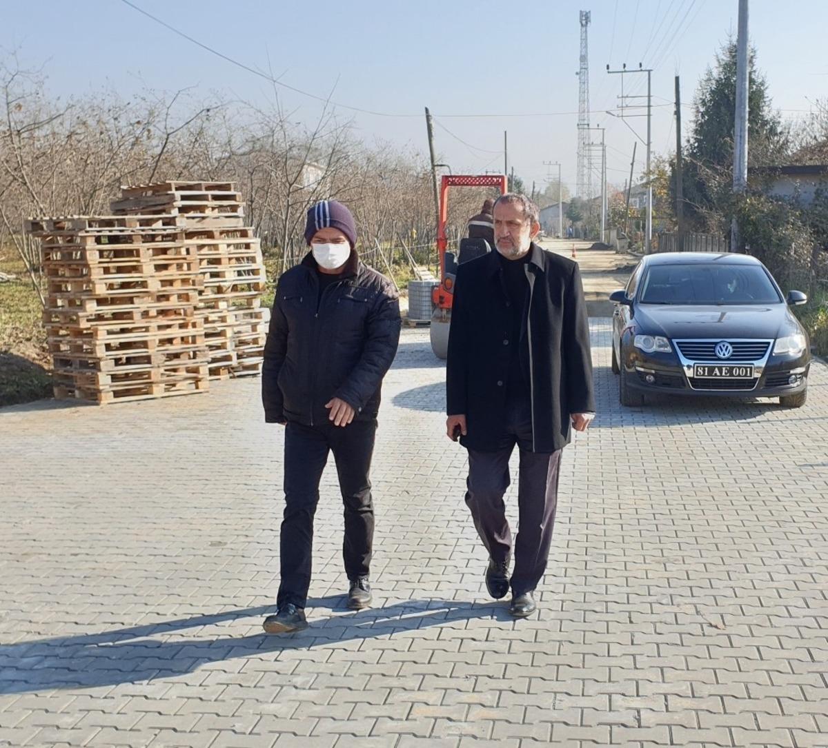 Kaynaşlı&rsquo;da d&ouml;rt bir yandan &ccedil;alışmalar s&uuml;r&uuml;yor