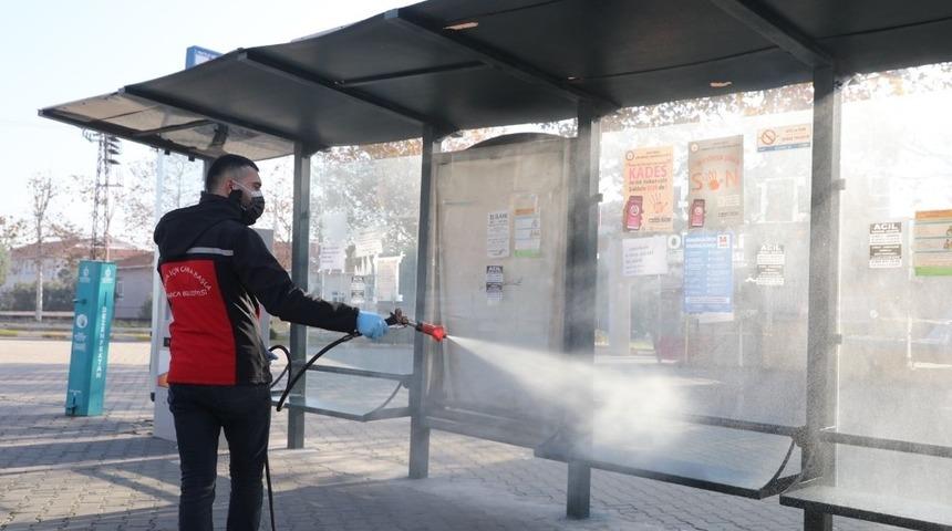 Başkan Bıyık, hafta sonu temizlik ve bakım onarım &ccedil;alışmalarını denetledi