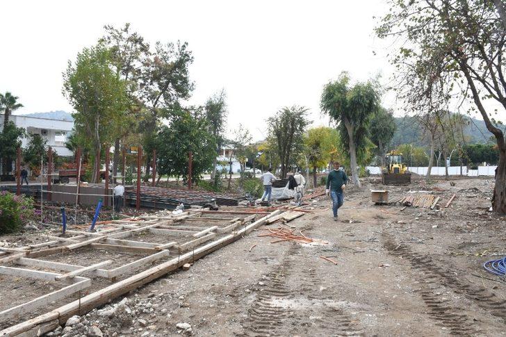 Kemer’de park çalışmaları sürüyor G2