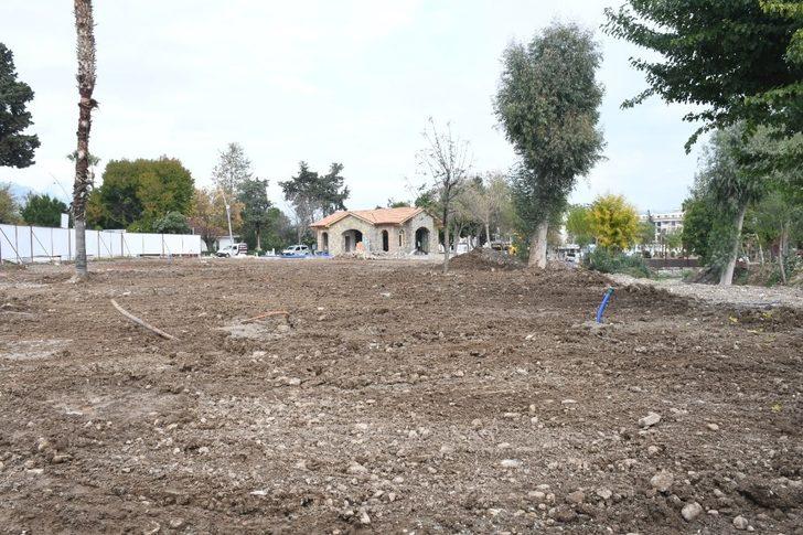 Kemer’de park çalışmaları sürüyor G3