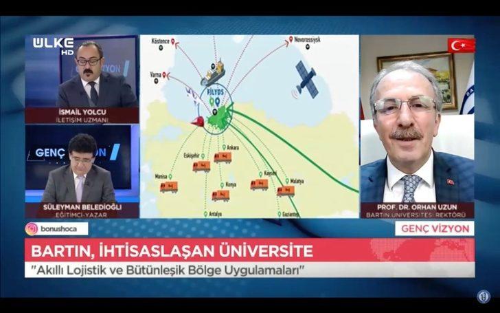 Rektör Uzun, “Genç Vizyon” programına konuk oldu G1