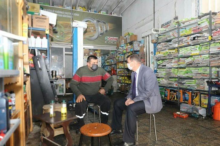 Vali Arslantaş, sanayi esnafıyla bir araya geldi G1